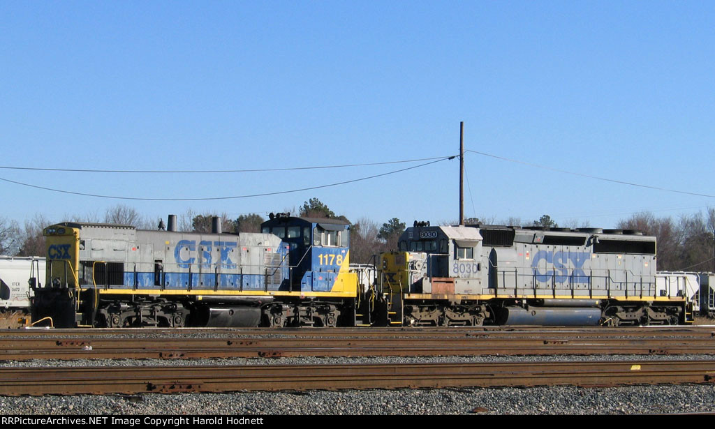 CSX 1178 & 8030